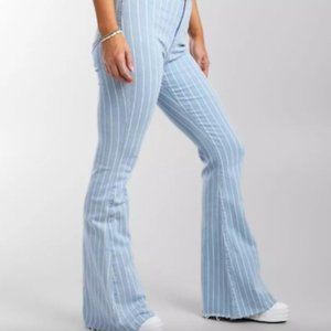 Cello High Rise Flare Stretch Jeans